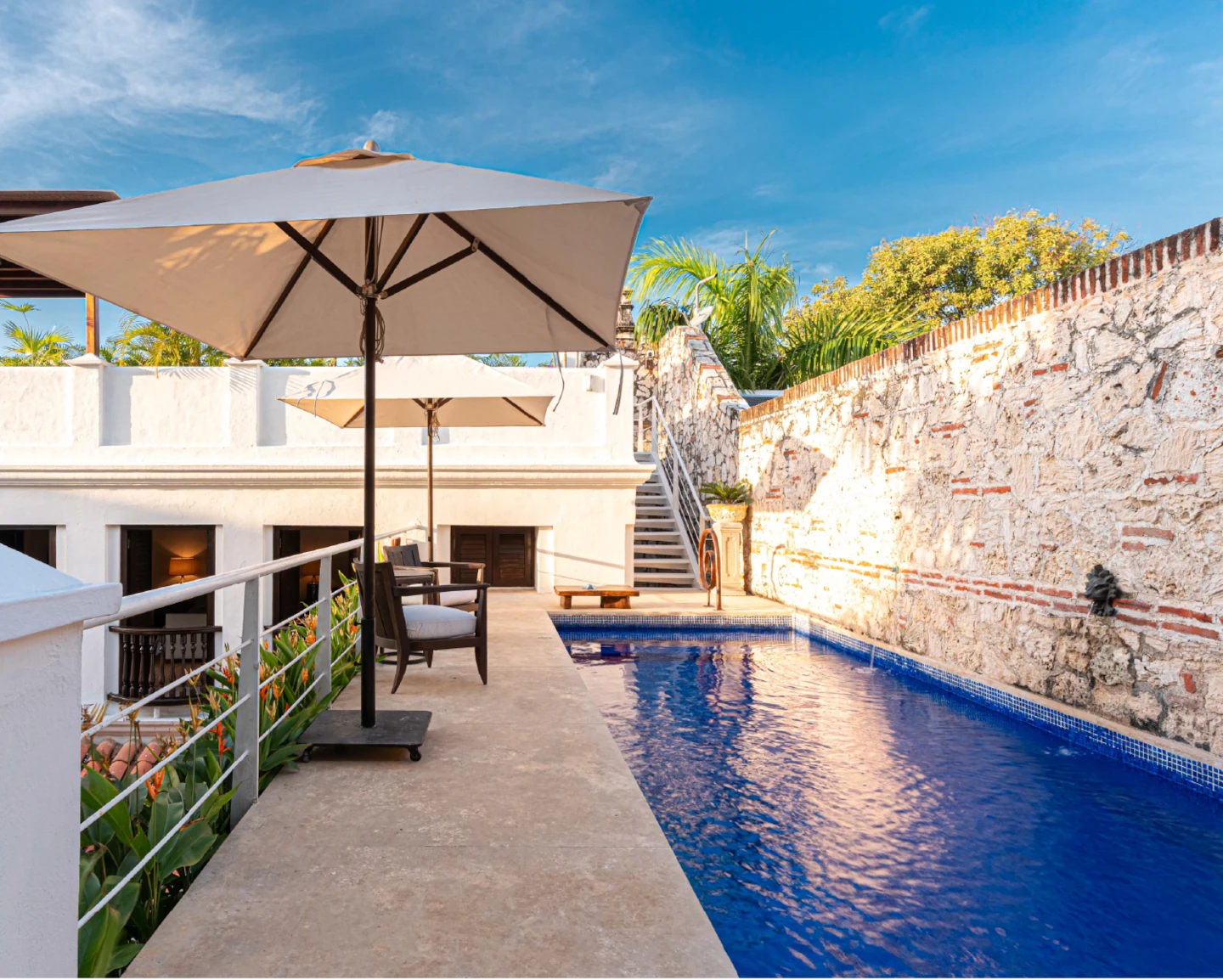 Piscina de Inmersión en Terraza